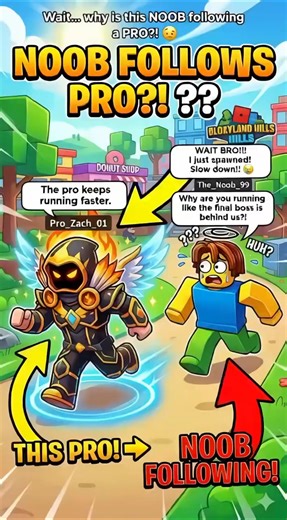 Roblox But I Follow Random Players