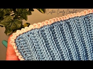 How To Crochet Absolute Beginner Friendly Braided Edging/Border