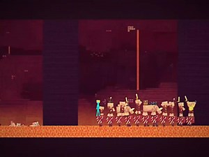 Creative Stickman Animation in Minecraft