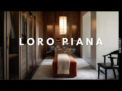 Loro Piana Inspired Interiors | Modern Classic Italian Luxury Home Tour