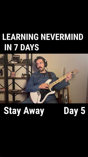 Stay Away — Learning Nevermind in 7 Days (Day 5) #nirvana #nevermind #grunge #guitar