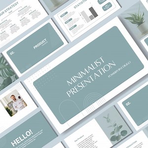 Minimalist Powerpoint Presentation Template, Minimalist Presentation, Minimalist Theme Presentation, Powerpoint Template, Minimalist PPT - Etsy
