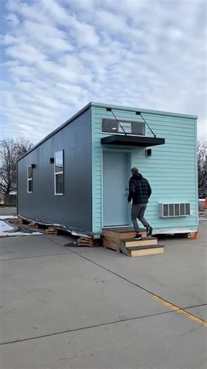 Touring a Prefab Home that Feels bigger than 300 square feet #hometour