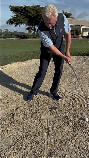 Understanding how to hit good bunker shots
