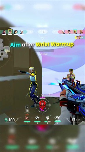 Wrist Warmup is the key (settings in my DC) #valorant