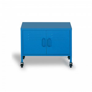 [Hot Item] Movable Small Decorative Room Blue Storage File Cabinet