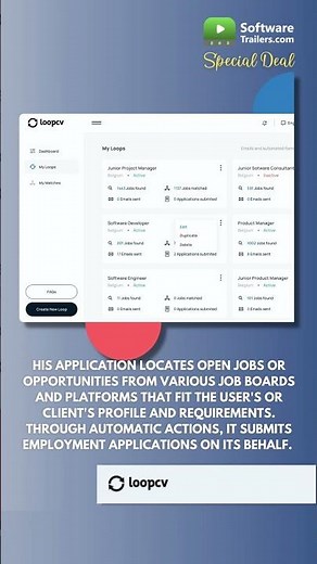 Create a killer CV for your dream job with LoopCV
