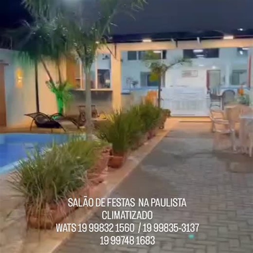 Espaço Marinata on Instagram: "SALAO DE FESTAS MARINATA ❄️❄️CLIMATIZADO FRIO❄️❄️ - Salão para Aniversários, Casamentos, Confraternizações, Show Room e Eventos em geral. Localização previlegiada, Tem a oferecer para vocês: Salão pra até 70 pessoas 🛏-1 Dormitorio com 4 camas + 3 colches 🚻-4 Banheiros (sendo 2 com chuveiro e 1 com suporte para deficientes fisicos) 🪑-10 Jogos de mesa, com 60 cadeiras de ferro (almofadadas ) 📺-1 Televisão Smart 65" com youtube premiun 📒-1 Sala 🏛-Acabamento em p