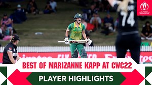 74K views · 1K reactions | Nerves of steel  All-rounder Marizanne Kapp proved to be South Africa's dependable force at the #CWC22 with 203 runs and 12 wickets  | ICC Cricket World Cup | Facebook