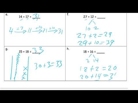 lesson 29 homework module 4 grade 1
