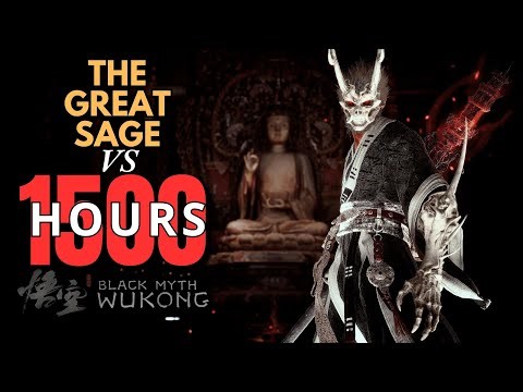 1500 hours Player vs The Great Sage 🔥| Black Myth Wukong
