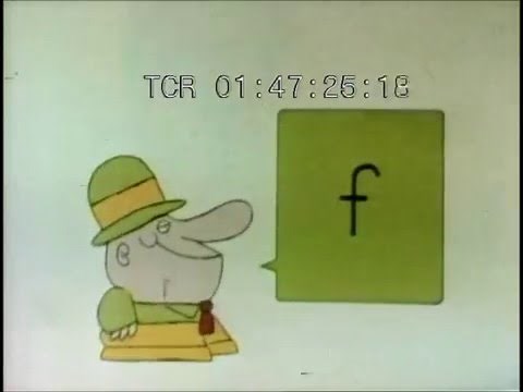 Sesame Street - Speech Balloon - F for Fly