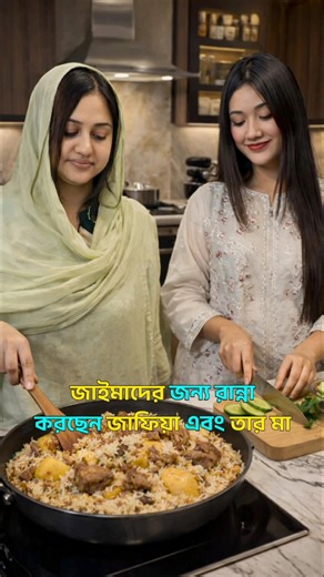 জাইমার জন্য রান্না করছেন জাফিয়া এবং তার মা #zaima #zaimarahman #ajkerkhobor #khobor #khabar #news