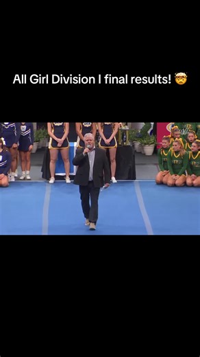 Congratulations to all teams making finals in such a competitive division! #collegecheer #allgirl #nationals #results #fyp