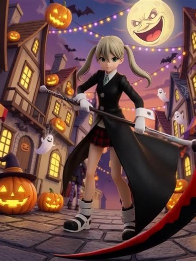 Soul eater: Maka Albarn Scythe #aivideo #anime #souleater