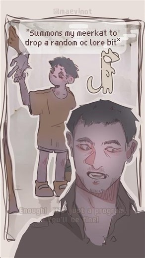 Katseye sounding different today. First time traumatizing characters kinda nervous. #animation #oc