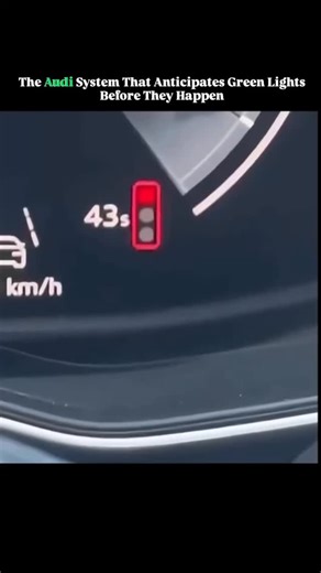 Knowledge Spectrum on Instagram: "Audi’s intelligent traffic light information system is changing the way we drive by anticipating green lights before they happen, using real-time data and vehicle-to-infrastructure communication to reduce unnecessary stops, smooth traffic flow, and make every journey more efficient and relaxed. By alerting drivers when a light is about to turn green and even suggesting the optimal speed to catch it, Audi blends innovation, sustainability, and everyday convenienc