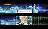Mix of 6 videos from youtube : 3DS Rosalina Ice World Mega Mashup: Original   Remixes