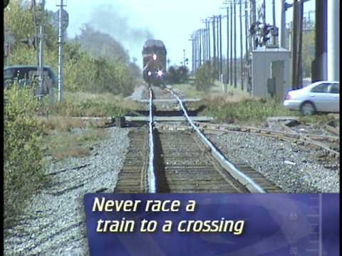 How to avoid being hit by a train