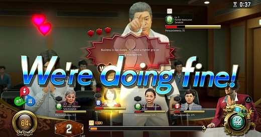 Yakuza Like A Dragon business management: How to manage employees, properties, and shareholder meetings