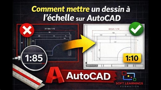 COMMENT METTRE UN DESSIN A L ECHELLE SUR AutoCAD | Desmond Kemmou