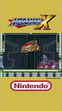 MegaMan X: Boss D-Rex #megamanx #retrogaming #snes #bossfight #shorts #gaming
