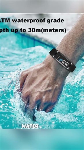 Smartwatch mit Körpertemperatur Herzfrequenz – 3ATM Wasserdicht Fitness