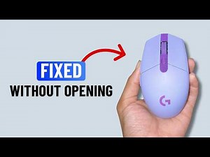 Fix Logitech Mouse Not Working (Without Opening It)