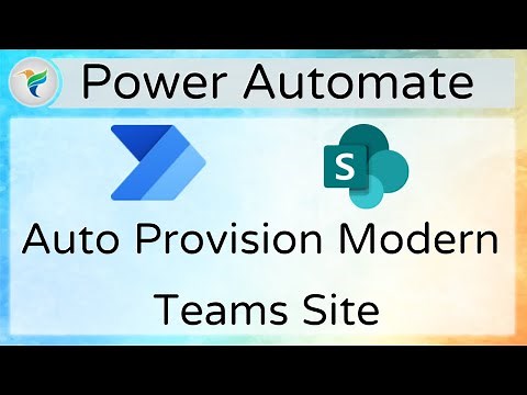 🔁 Automate SharePoint Teams Site Creation using Power Automate