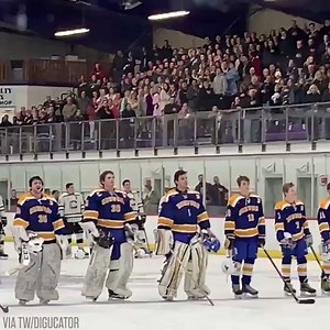 Teamwork at its finest. 🙌 Listen to these hockey fans come together and sing the national anthem after the arena recording stopped working. | NBC Sports EDGE Betting
