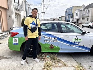 How This Guy Runs His Dog Poop Scoop Business in San Francisco (A Ride Along)