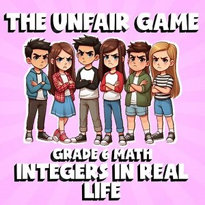 Integers in Real Life THE UNFAIR GAME - No Prep Grade 6 Math Review