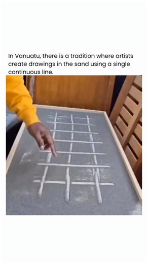 Viralizou USA on Instagram: "On the islands of Vanuatu, in the heart of the South Pacific, exists one of the most unique and ephemeral art forms on the planet: sand drawings, known locally as sandroing. Made with a single continuous line traced by hand over sand or volcanic ash, these drawings form intricate geometric figures filled with deep meaning. The practice is far more than an aesthetic exercise — it is a symbolic language that has been used for centuries to transmit stories, myths, knowl
