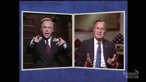 SNL pays tribute to George H.W. Bush