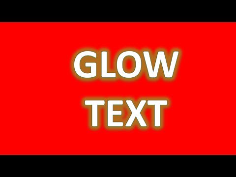 How To Make Text Glow In Google Slides