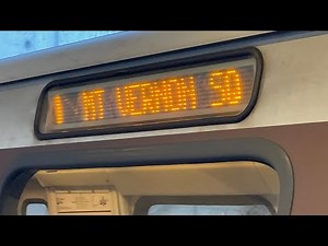 WMATA Subway: Breda 3k Series 🟡Yellow Line🟡 Train from Huntington to Mount Vernon Sq #2