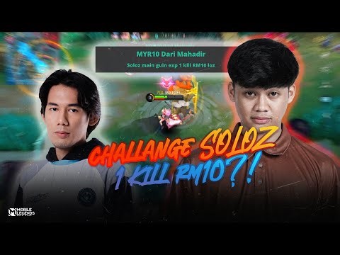 CHALLENGE SOLOZ 1 KILL RM10