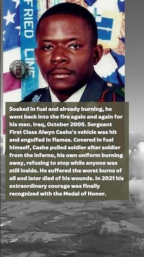 He Ran Into A Burning Vehicle Three Times To Pull His Men Out #short #history #ww2 #worldwar2 #wwii