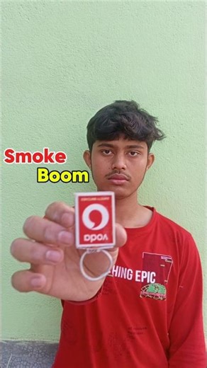 Matchstick Smoke Boom!💥#shorts