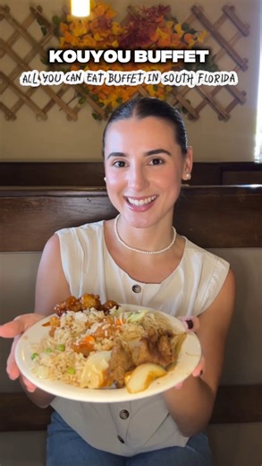 Cris & Nat | Content Creators | All-you-can-eat sushi + buffet in Coral Springs (Margate)🍣 Since 2019, Kouyou Buffet & Sushi has been serving it all—fresh rolls,... | Instagram
