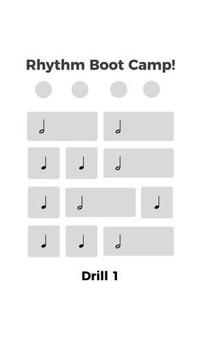 Master Rhythm Reading Basics: Half and Quarter Notes