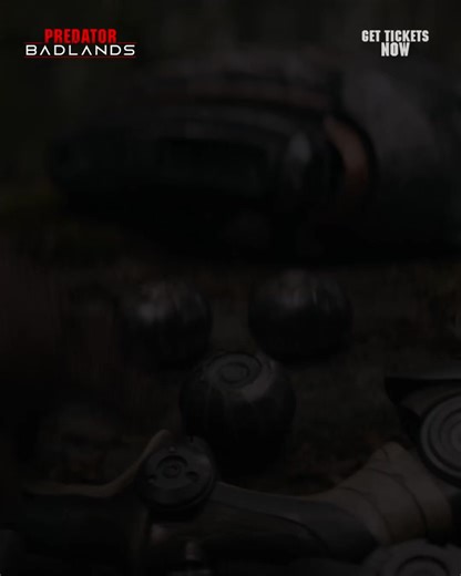 A young alien hunter lands on a new planet to complete his first mission, and what he ends up finding will have you on the edge of your seat. Catch a new take on the classic sci-fi franchise, #Predator: Badlands, coming to Premiere this Friday! Get tickets now at https://buff.ly/Hjsv6D7. | Premiere Cinemas