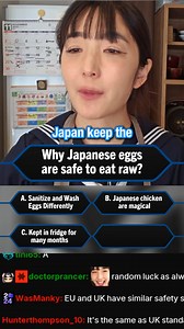 You Know Why Japanese Eggs Are Safe To Eat Raw?? #japan #japanese #japanesefood #eggs | Crazy Japanese
