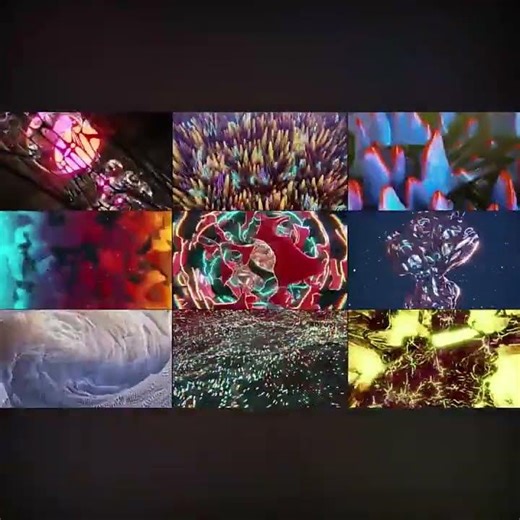 Visual Pack 🎬 | 3D Liquid Metal Visual | VJ Loop LED Club Stage 4K