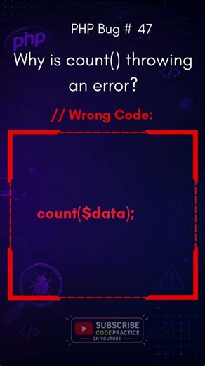 Your PHP Code Is CRASHING On PHP 8 And This One Fix Saves Everything 😱 #shorts