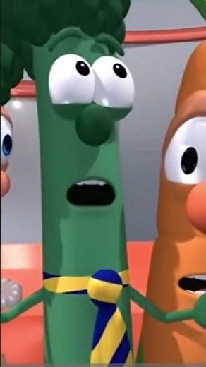 veggietails juniors dad asends to the sky and dies #veggietales
