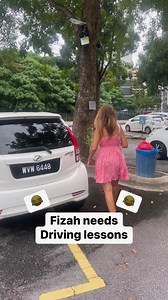 25K views · 125 reactions | Fizah needs driving lessons #malaysia #kualalumpur #kualalumpurmalaysia #malay #selangor #kualaselangor | Roman & Fizah | Facebook