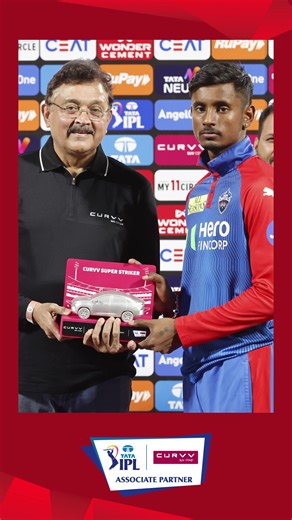 The Curvv Super Striker of the Match between Delhi Capitals and Royal Challengers Bengaluru goes to Abishek Porel. #TATAIPL | #DCvRCB | #CurvvSuperStriker | Tata Motors Cars | IPL - Indian Premier League