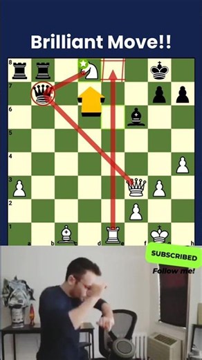 Brilliant Move can you explain it? #chess #shorts #puzzle