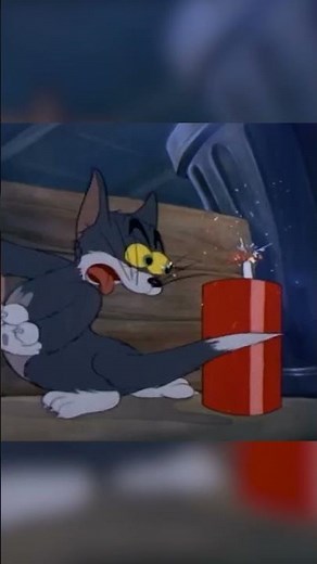 It is kind of cute 🧨 #TomandJerry #ClassicCartoons #Boomerang #shorts